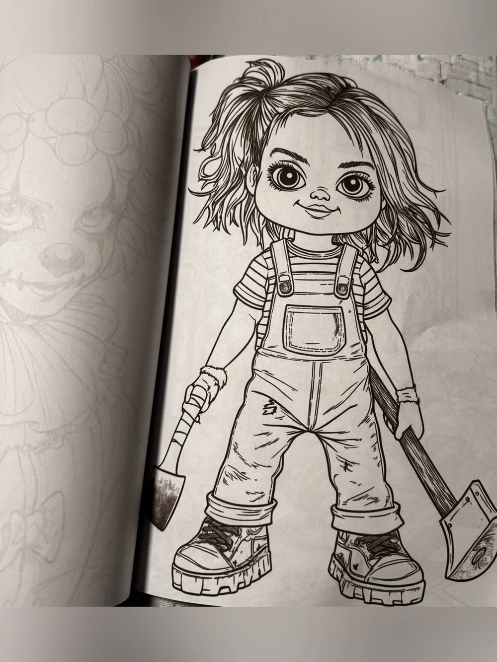Freak of Horror, Coloring Book (NEW)